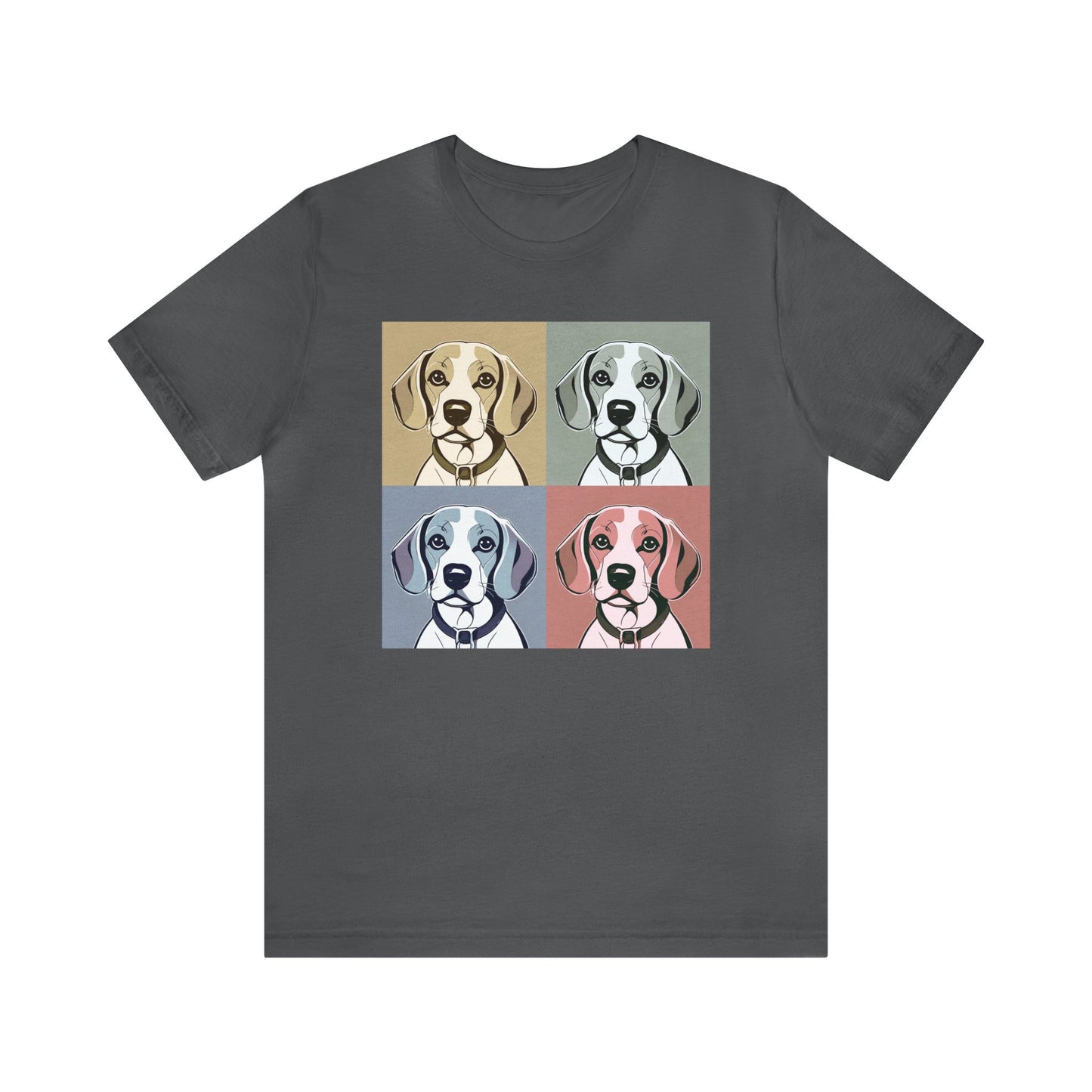 Beagle Tshirt, Black, ART Graphic T Shirt, Gifts for Her / Him, Dog Lovers Cute Cool Artistic